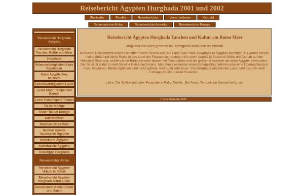 Vorschau von www.schiemann-web.de, Hurghada am Roten Meer [Katja & Thorsten Schiemann]