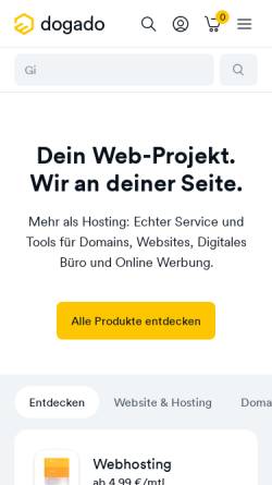 Vorschau der mobilen Webseite new.ps-webhosting.de, Planet-School Webhosting e.K.