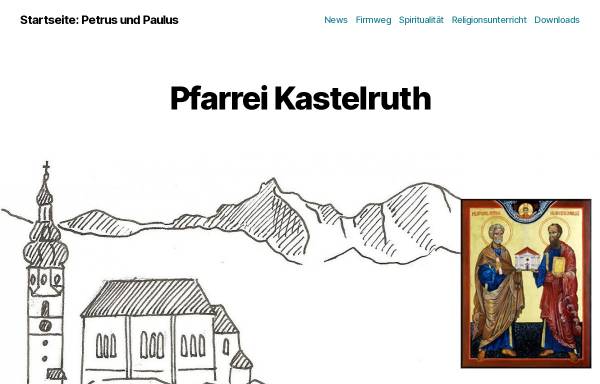 Vorschau von pfarrei-kastelruth.org, Pfarrei Kastelruth