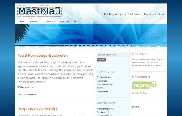 Vorschau von www.mastblau.com, Mastblau