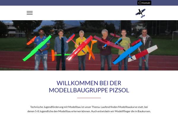 Vorschau von www.mbg-pizsol.ch, Modellbaugruppe Piz Sol