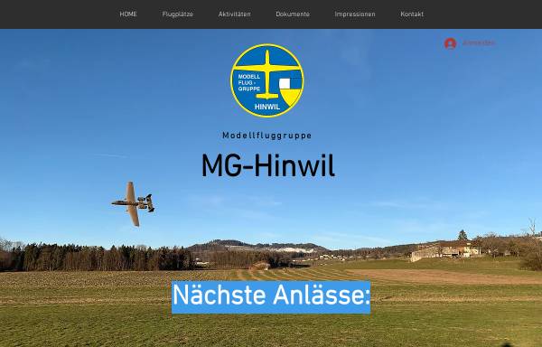 Vorschau von www.mg-hinwil.ch, Modellfluggruppe Hinwil