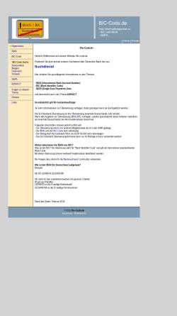 Vorschau der mobilen Webseite www.bic-code.de, BIC Code