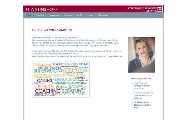 Vorschau von www.uta-stinshoff.de, Uta Stinshoff