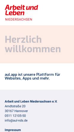 Vorschau der mobilen Webseite www.arug-zdb.de, Arbeitsstelle Rechtsextremismus und Gewalt