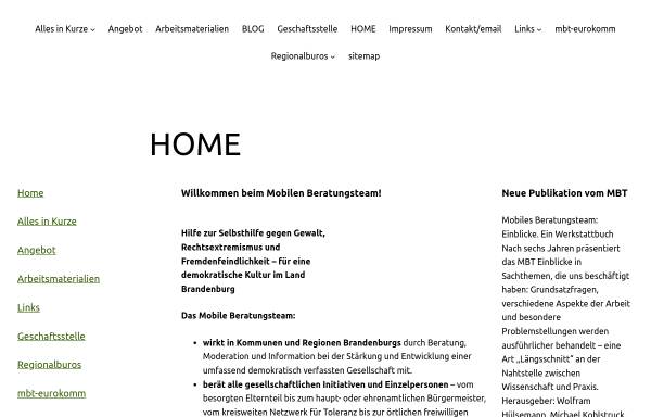 Vorschau von www.mobiles-beratungsteam.de, Mobiles Beratungsteam