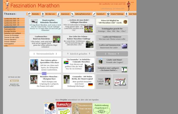 Vorschau von marathon.pitsch-aktiv.de, Faszination Marathon