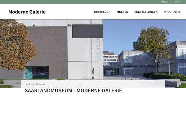 Vorschau von www.saarlandmuseum.de, Saarbrücken, Saarlandmuseum
