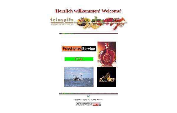 Vorschau von www.feinspitz.com, Feinspitz - die Plattform für den Gourmet