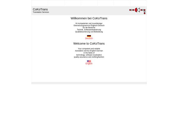 Vorschau von www.cokotrans.de, CoKoTrans Translation Service
