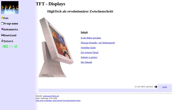TFT LCDs - ein revolutionärer Zwischenschritt