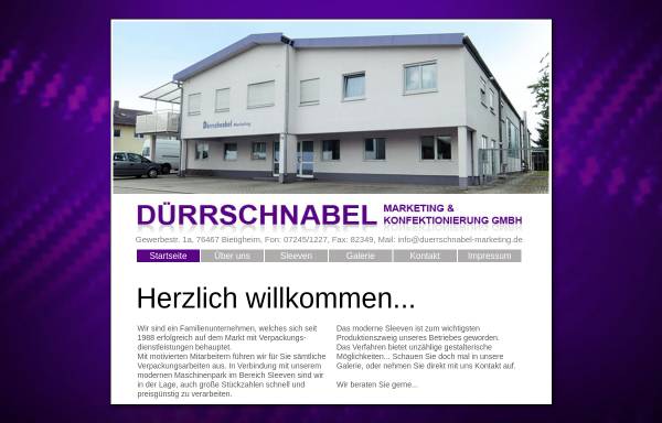 Vorschau von www.duerrschnabel-marketing.de, Dürrschnabel Marketing Konfektionierung GmbH