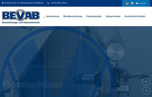 Bergischer Metallguss - Vakuum-und Beschichtungstechnik GmbH