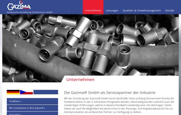 Vorschau von www.gazima.de, Gazima GmbH