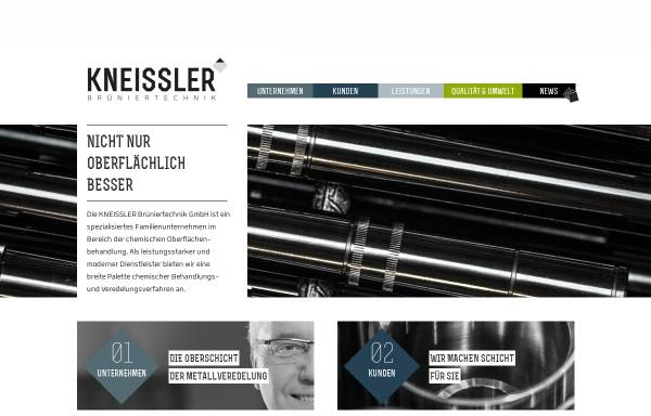 Vorschau von www.kneissler.de, Kneissler Brüniertechnik GmbH