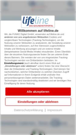 Vorschau der mobilen Webseite www.qualimedic.de, Parkinson