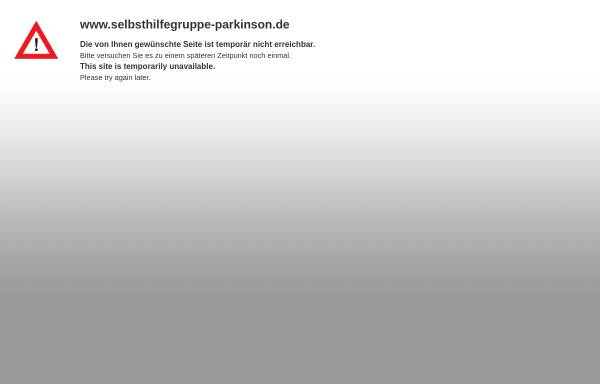 Vorschau von www.selbsthilfegruppe-parkinson.de, ParkinsonSzene