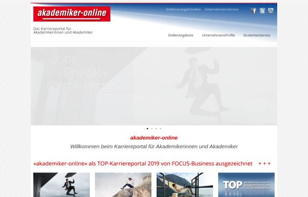 Vorschau von www.akademiker-online.de, Akademiker-Online