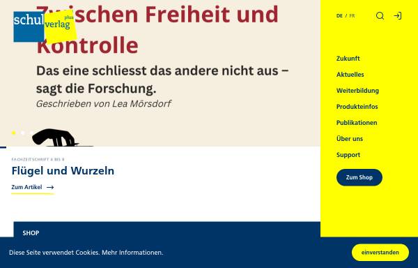 Vorschau von www.schulverlag.ch, Schulverlag AG