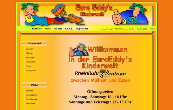 Vorschau von www.euroeddy-muelheim.de, EuroEddy Mülheim