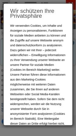 Vorschau der mobilen Webseite www.rdfnuernberg.de, IPv6 Übersicht