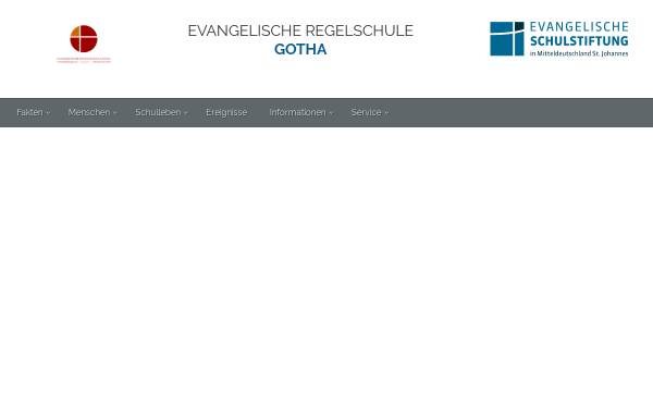 Vorschau von www.evangelische-regelschule.de, Evangelische Regelschule Gotha