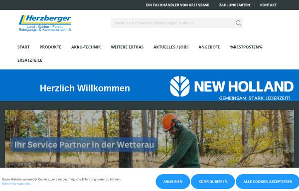 Vorschau von www.herzberger-dauernheim.de, Herzberger Land- und Gartentechnik