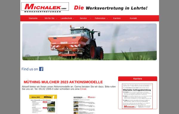 Vorschau von www.michalek-wv.de, Michalek GmbH