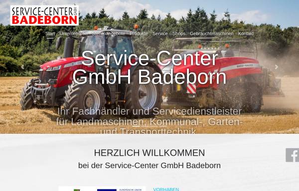 Vorschau von www.service-center-badeborn.de, Service-Center Badeborn GmbH