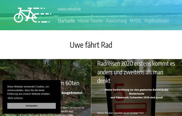Vorschau von www.ziebold.de, Radfahren und Radwandern