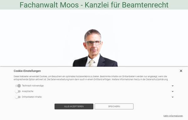 Vorschau von www.ra-moos.de, Anwaltskanzlei René Moos