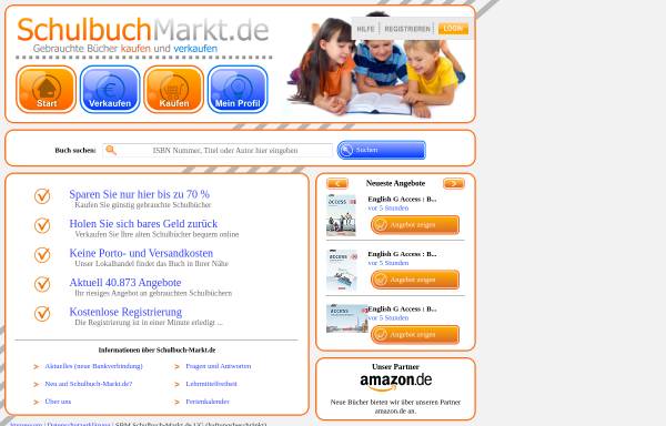 Vorschau von www.schulbuch-markt.de, Schulbuch-Markt, Baer + Kuhlich GbR