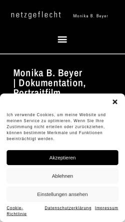 Vorschau der mobilen Webseite www.netzgeflecht.de, Netzgeflecht