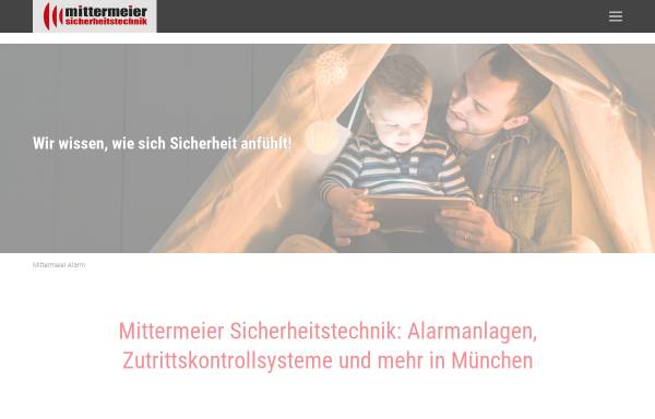 Vorschau von www.mittermeier-alarm.de, Franz Mittermeier GmbH