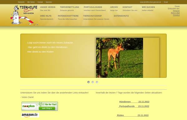 Vorschau von www.tierhilfe-ohne-grenzen.de, Tierhilfe ohne Grenzen e.V.