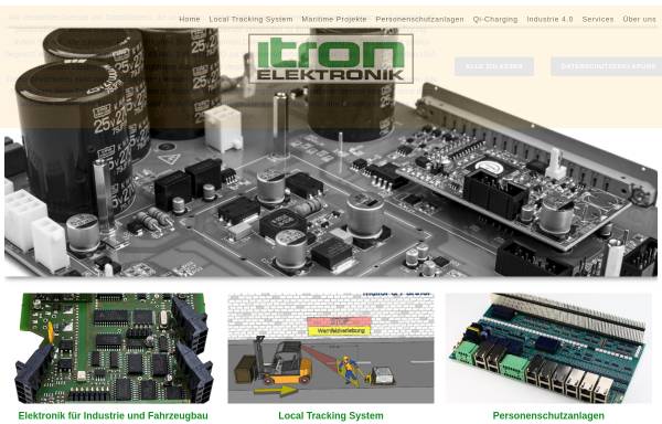 Vorschau von www.itron-elektronik.de, Industrie-Elektronik Martin Willers e.K.