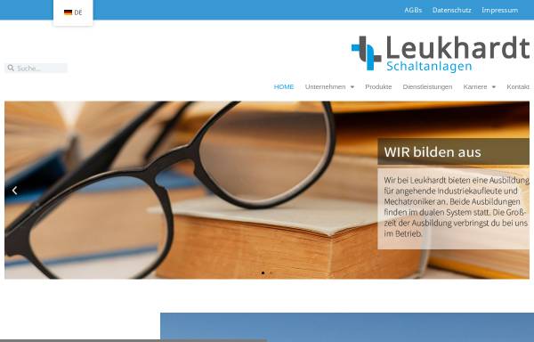 Vorschau von www.leukhardt.de, Leukhardt-Gruppe