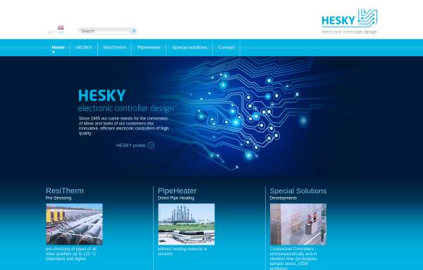 Vorschau von www.hesky.com, Michael Hesky GmbH