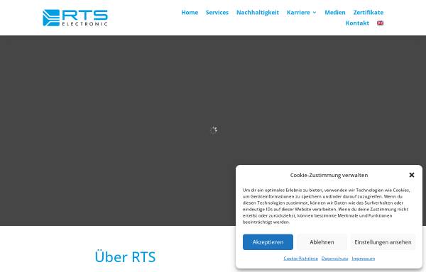 Vorschau von www.rts-electronic.de, RTS Electronic GmbH