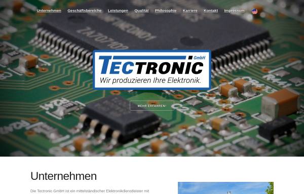 Vorschau von www.tectronic.de, Tectronic GmbH