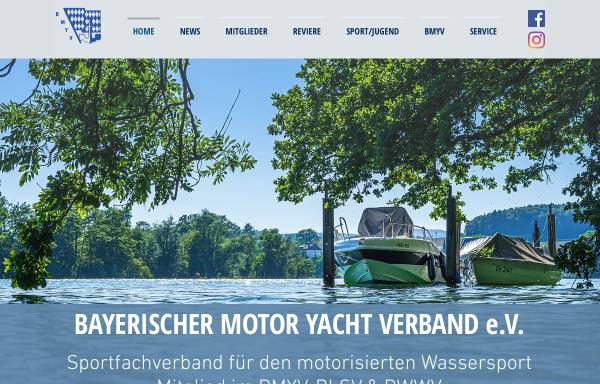 Vorschau von www.bmyv.de, Bayerischer Motor Yacht Verband e.V.