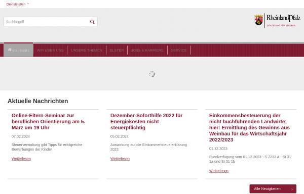Vorschau von www.fin-rlp.de, Oberfinanzdirektion Koblenz