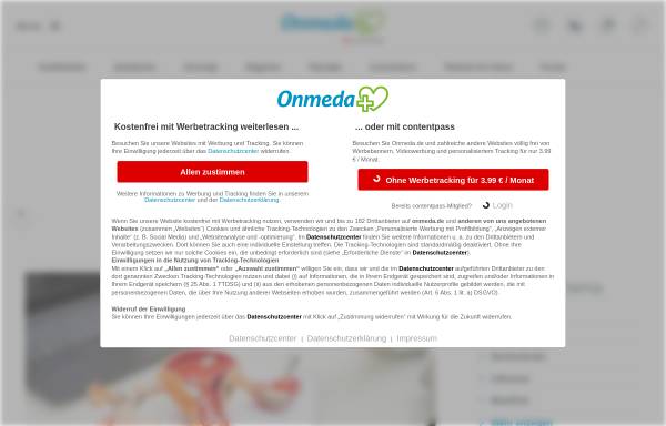 Vorschau von www.onmeda.de, Eierstockkrebs