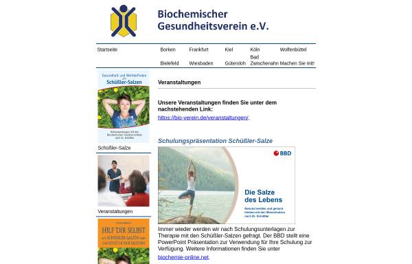 Vorschau von biochemie-online.de, Biochemischer Bund Deutschlands