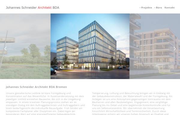 Vorschau von www.bremen-architekten.de, Johannes Schneider Architekt