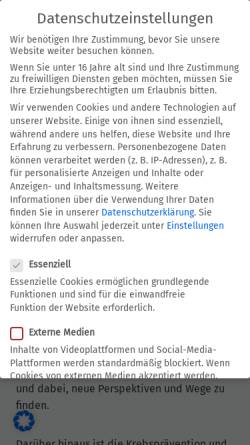 Vorschau der mobilen Webseite www.hessische-krebsgesellschaft.de, Hessische Krebsgesellschaft e.V.