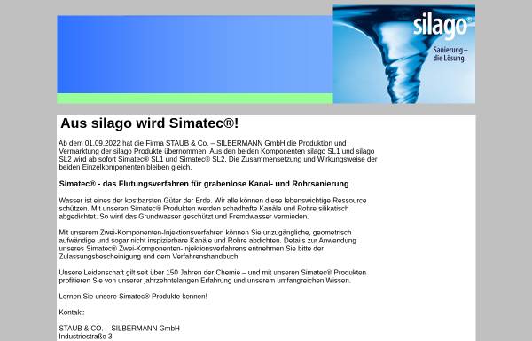 Vorschau von www.silago.de, Silago GmbH