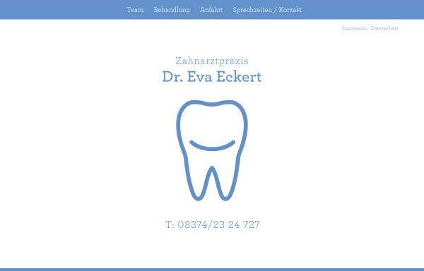 Vorschau von www.zahnarzt-dietmannsried.de, Dr. Eva Eckert und Dr. Ernst Herreiner