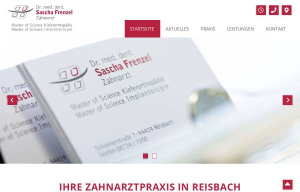 Dr. Sascha Frenzel und Traudl Frenzel Zahnärzte
