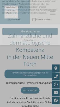 Vorschau der mobilen Webseite www.dr-grummt.de, Dres. Grummt